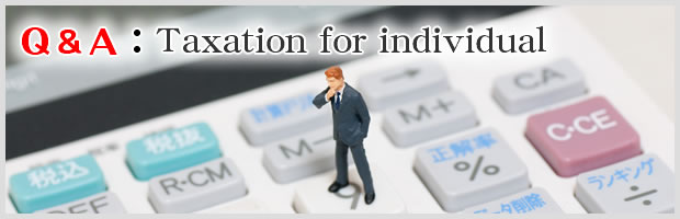 FAQ:Taxation for individual