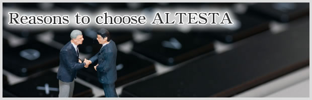 Reasons to choose ALTESTA